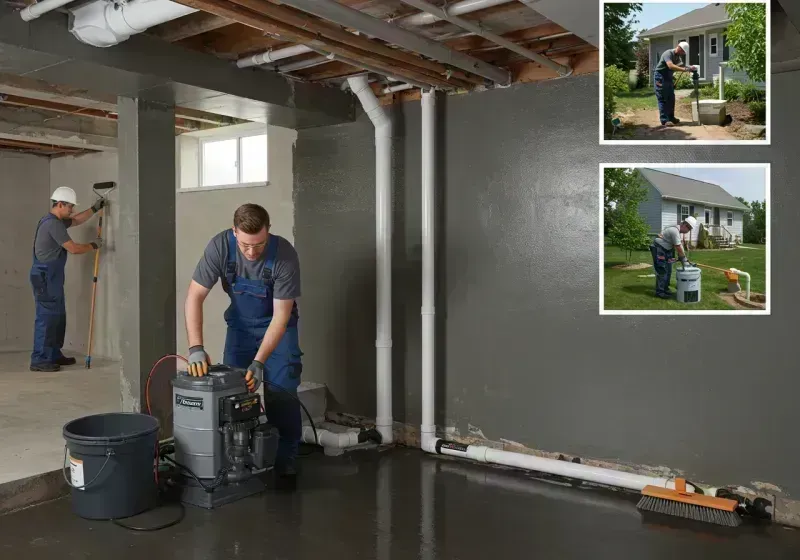 Basement Waterproofing and Flood Prevention process in Freedom, CA